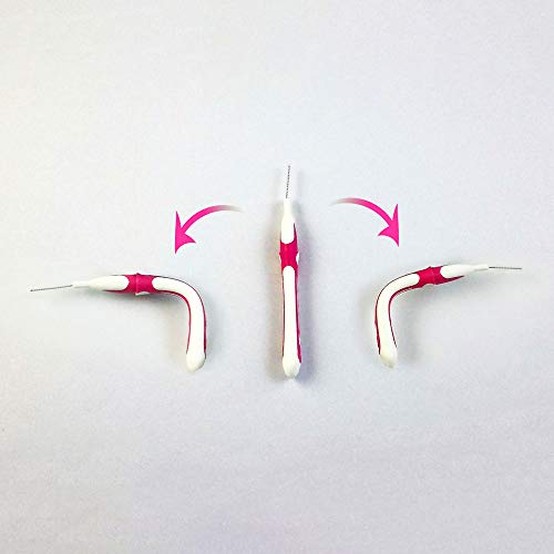 Wasser Vela 16pcs Interdental Brush, XL Size Brush for Orthodontic Purpose, C...