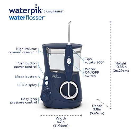 Waterpik Aquarius Water Flosser Professional For Teeth, Gums, Braces, Dental ...