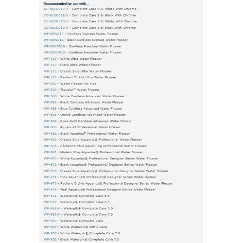 Waterpik Classic Jet Tip, JT 100E