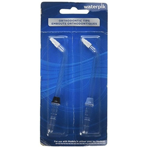 Waterpik Dental Water Jet Orthodontic Replacement Tips (Pack of 2)