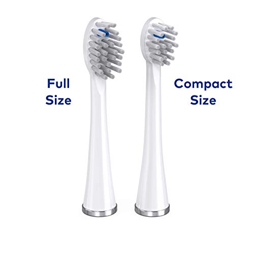 Waterpik Full Size Replacement Brush Heads for Sonic-Fusion Flossing Toothbru...