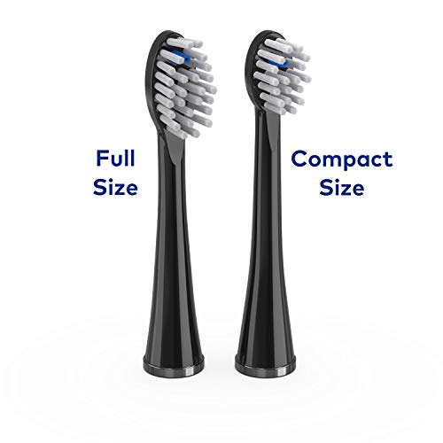 Waterpik Full Size Replacement Brush Heads with Covers for Sonic-Fusion Floss...