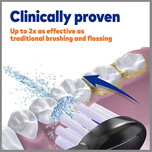 Waterpik Full Size Replacement Brush Heads with Covers for Sonic-Fusion Floss...