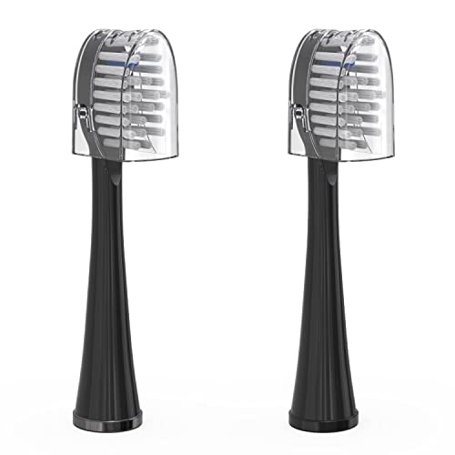 Waterpik Full Size Replacement Brush Heads with Covers for Sonic-Fusion Floss...