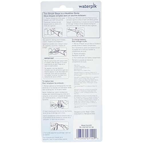Waterpik Power Flosser FLA-220 1 Each (Pack of 3)