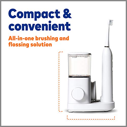 Waterpik Sonic-Fusion Professional Flossing, Electric Toothbrush & Water Flos...