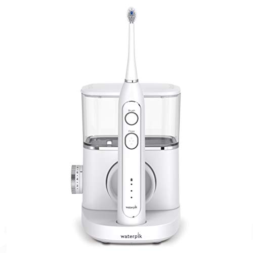 Waterpik Sonic-Fusion Professional Flossing, Electric Toothbrush & Water Flos...