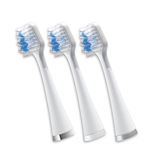 Waterpik Triple Sonic Replacement Brush Heads, Complete Care Replacement Toot...