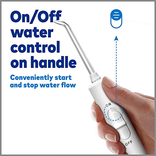 Waterpik Water Flosser For Teeth, Portable Electric Compact For Travel and Ho...