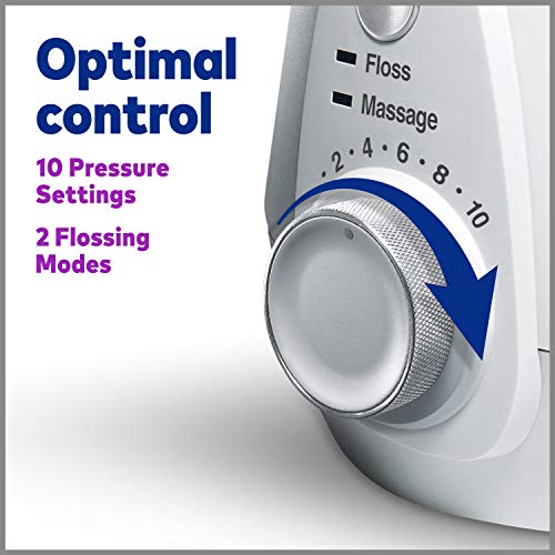 Waterpik Whitening Water Flosser, White (WF 05) Electric Oral Irrigator Floss...