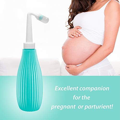 Peri Bottle for Perineal Care-Baby Travel Bathing kit, upside down peri bottl...