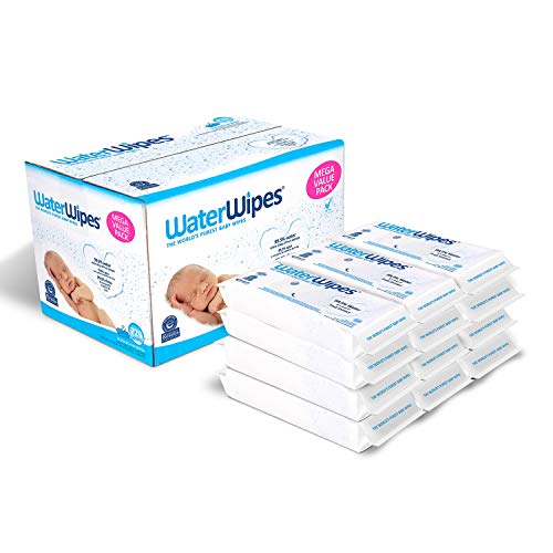 WaterWipes Original Baby Wipes, 99.9% Water, Unscented & Hypoallergenic for S...