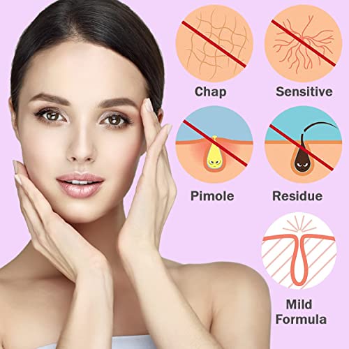 Hard Wax Beads for Hair Removal - Depilatory Wax Bear Strip Free Glitter Waxi...