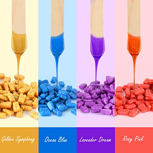 Waxing Kit Wax Warmer for Hair Removal,WAX BEAR Touch Screen Display Wax Mach...