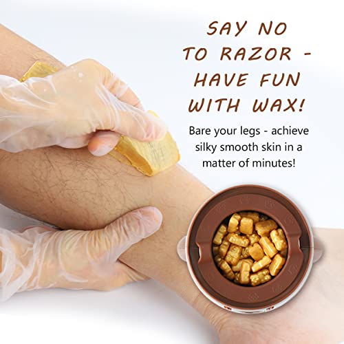 Waxing Kit Wax Warmer for Hair Removal,WAX BEAR Touch Screen Display Wax Mach...
