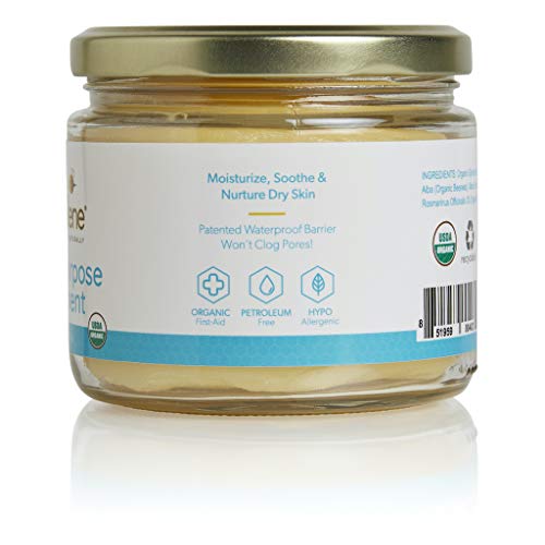 Waxelene Multi-Purpose Ointment, Organic, Large Jar