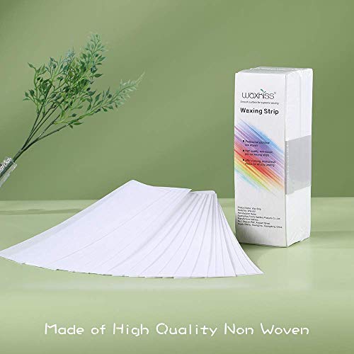 waxkiss Beauty Non-woven Waxing Strips for Facial & Body & Leg Epilating for ...