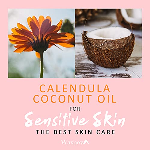 2LB Hard Wax Beads for Hair Removal, Wax beans with Calendula Formula for Sen...