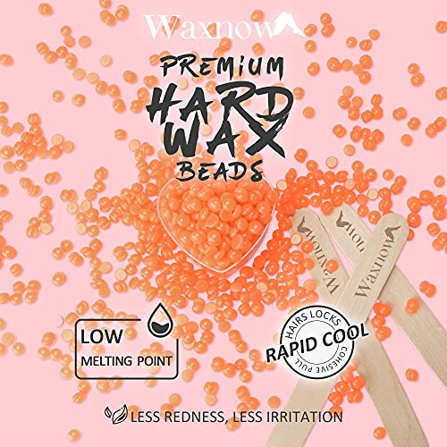 2LB Hard Wax Beads for Hair Removal, Wax beans with Calendula Formula for Sen...