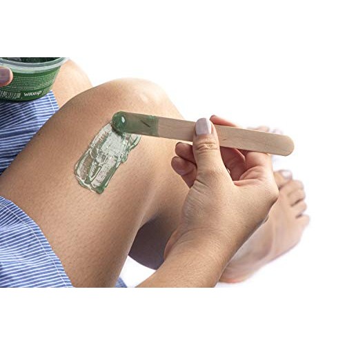 waxup Aloe Vera Microwave Wax Kit 7 ounces, 16 Assorted Wax Sticks, Stripless...