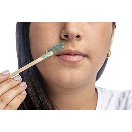 waxup Aloe Vera Microwave Wax Kit 7 ounces, 16 Assorted Wax Sticks, Stripless...