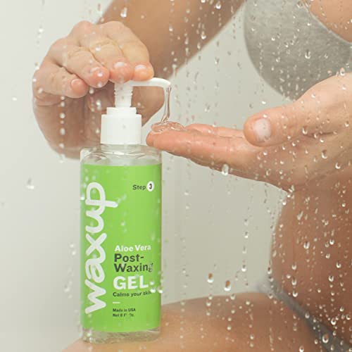 waxup Before And After Waxing Skin Care Kit, Marigold Pre Wax Cleanser, Almon...