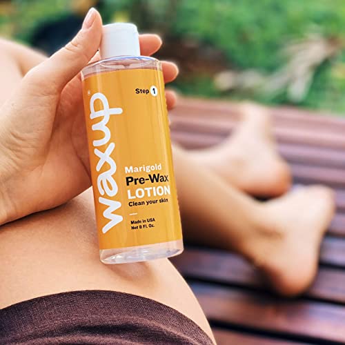 waxup Pre Wax Cleanser, Pre Epilation Cleanser Marigold (calendula) (8 Fl. Ou...