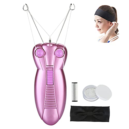 WAYCOM Ladies Facial Hair Remover Electric Women's Beauty Epilator Facial Thr...