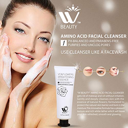 W Beauty Anti Aging Skin Care Kit | 4 Beauty Care Products |Facial Moisturize...