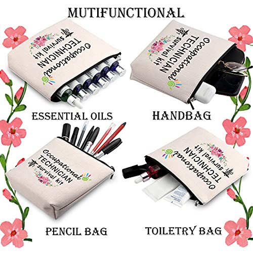 WCGXKO Occupational Therapist Survival Kit Zipper Pouch Makeup Bag for Occupa...