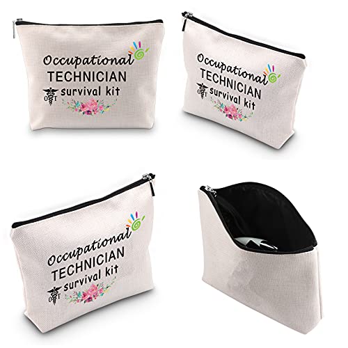 WCGXKO Occupational Therapist Survival Kit Zipper Pouch Makeup Bag for Occupa...