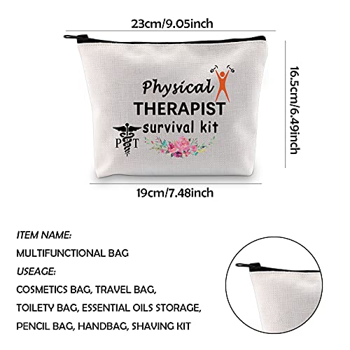 WCGXKO Physical Therapist Survival Kit Zipper Pouch Makeup Bag for Physical T...