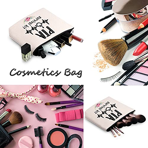 WCGXKO PTA Survival Kit Physical Therapist Assistant Gifts Zipper Pouch Makeu...