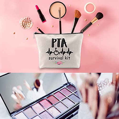 WCGXKO PTA Survival Kit Physical Therapist Assistant Gifts Zipper Pouch Makeu...