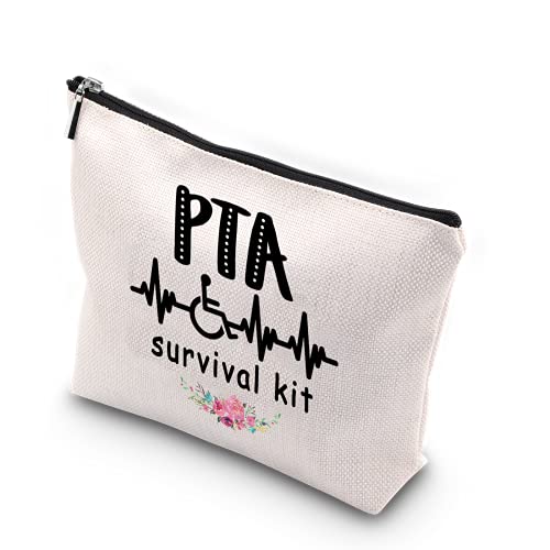 WCGXKO PTA Survival Kit Physical Therapist Assistant Gifts Zipper Pouch Makeu...