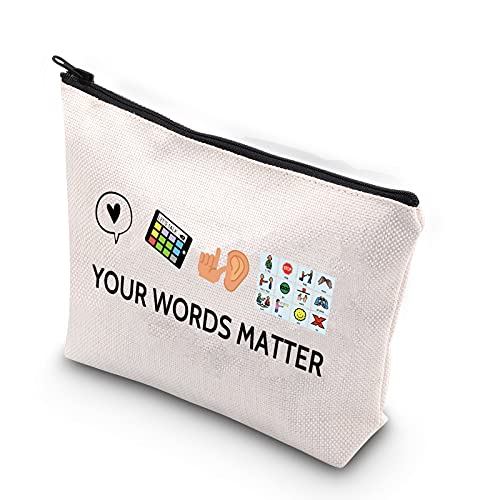 WCGXKO Speech Therapist Gift Your Words Matter Speech Therapy Student Graduat...