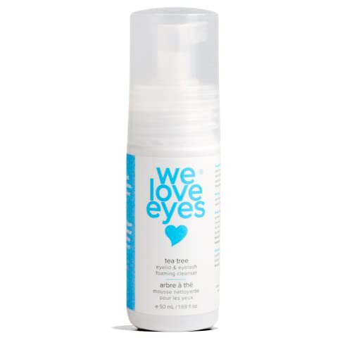 We Love Eyes: Tea Tree Eyelid Foaming Cleanser - Vegan. All natural. Cruelty ...