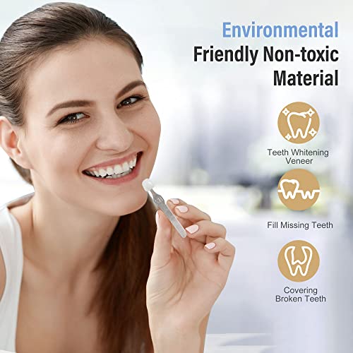 Temporary Tooth Repair Kit, Natural Shade Fake Teeth Filling The Gap, Tempora...