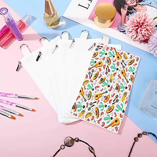 Cosmetic Bags Multipurpose Sublimation Blanks DIY Heat Transfer Makeup Bags I...