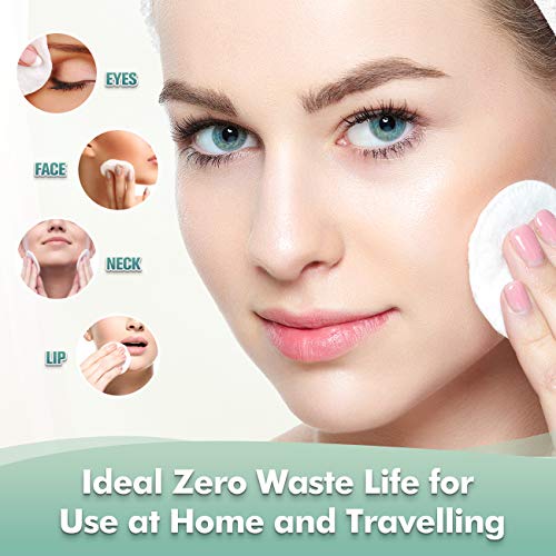 wegreeco Cotton Rounds Reusable - Reusable Bamboo Makeup Remover Pads for All...