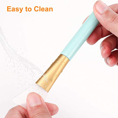 4PCS Silicone Face Mask Brushes, Flexible Facial Brushes for Applicator the S...