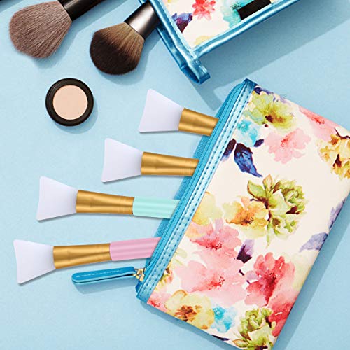 4PCS Silicone Face Mask Brushes, Flexible Facial Brushes for Applicator the S...