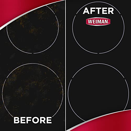 Weiman Cooktop and Stove Top Cleaner Kit - Glass Cook Top Cleaner and Polish ...
