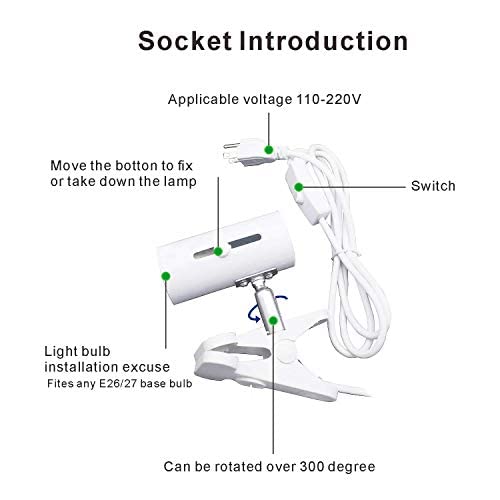 Weipute Red Light Therapy with Socket, 18 LED Infrared Light Therapy Device, ...