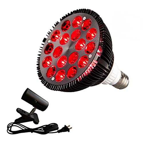 Weipute Red Light Therapy with Socket, 18 LED Infrared Light Therapy Device, ...
