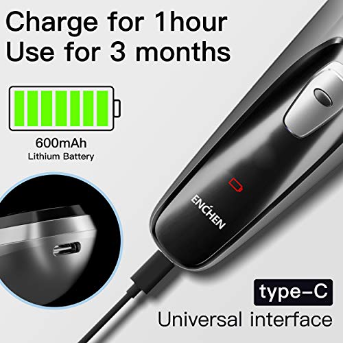 Wekeep Electric Razor for Men, Cordless Rechargeable Men’s Electric Shaver fo...