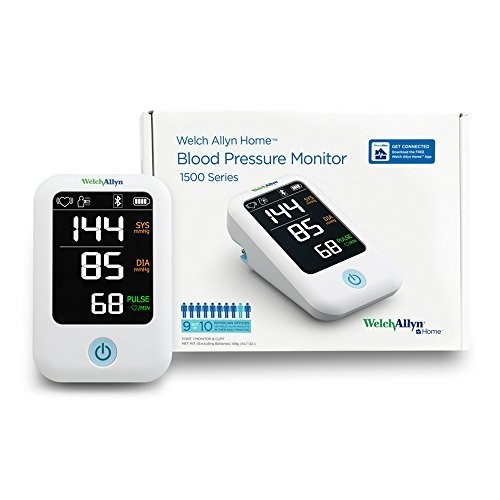 Welch Allyn Home 1500 Series Upper Arm Blood Pressure Monitor with Easy Bluet...