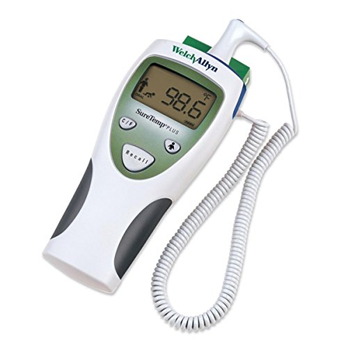 Welch Allyn 01690-200 Suretemp Plus 690 Electronic Thermometer Oral Probe Wit...