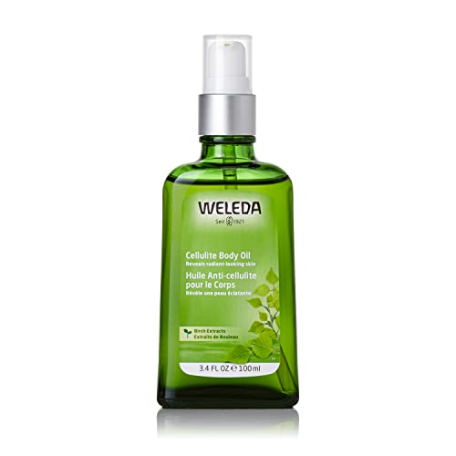 Weleda Birch Cellulite Body Oil, 3.4 Fluid Ounce, Plant Rich Body Oil with Bi...