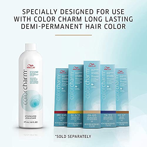 Wella Color Charm Demi Activating Lotion for Hair 15.4 oz